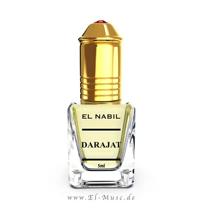EL NABIL Musc Darajat 5ml Parfum Duft - El-Nabil Misk El-Musc Parfüm-Öl für Mann & Frau