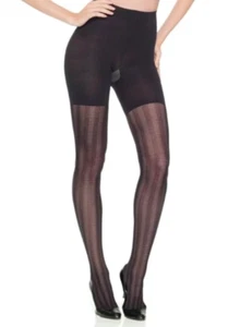 SPANX Women's Tight-End-Tights All Lined Up 2449 (BLACK/B) 6835 - Picture 1 of 2