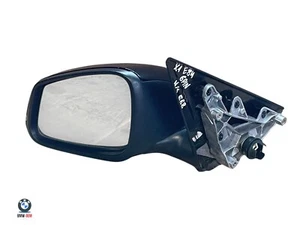 BMW X1 E84 Front Left Passenger Side Wing Mirror In Black Schwarz 668 6 Pin - Picture 1 of 10