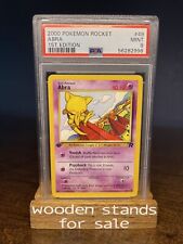 PSA 9 MINT Abra 49/82 1st Edition Team Rocket Set Pokemon Card
