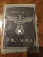 Libretto di lavoro Terzo Reich