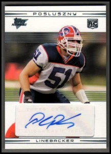 Autógrafos de novato Topps Performance 2007 #133 Paul Posluszny automático radiocontrol - Imagen 1 de 2