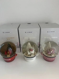 Le Creuset Snow Globe 2018 (3 tipi) dal Giappone - Foto 1 di 7