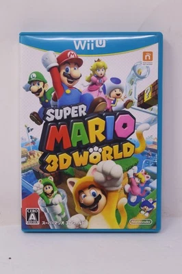 Super Mario Bros. 3D World Nintendo Wii U Japan Region Lock No Manual - Image 1 of 3
