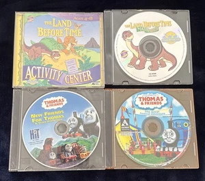 The Land Before Time And Thomas & Friends - Four PC / Learning CD’s - Picture 1 of 1