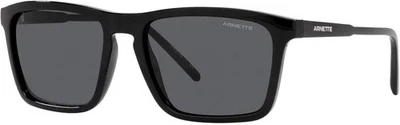 Очки солнцезащитные мужские ARNETTE AN4283 41/87 56 мм черная оправа темно-серые линзы - Изображение 1 из 4