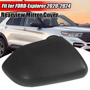 Right Side For 2020-2024 Ford Explorer Mirror Cover Cap Housing Textured Black - Picture 1 of 9