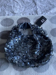 ❤️PRIMARK x Rita Ora Handtasche Zinn Pailletten. Neu mit Etikett. - Bild 1 von 5