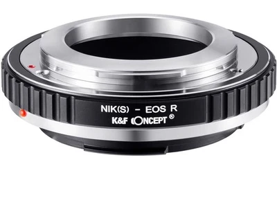 Premium Metal Lens Adapter For Nikkor S Rangefinder Lens to Canon R Mount - Image 1 of 2