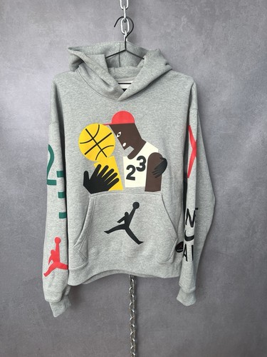 FELPA CON CAPPUCCIO NINA CHANEL ABNEY EDIZIONE LIMITATA MICHAEL JORDAN CHICAGO BULLS S RARA