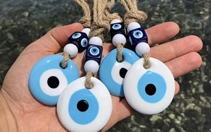 Handmade Evil Eye, Negative Energy, Car, Home, Campervan Motor home Decor gift - Picture 1 of 4