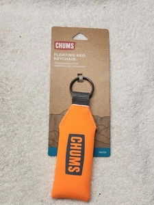 CHUMS Floating Neo Schlüsselanhänger - High-Density Foam Boat Key Float - Orange - Neu - Bild 1 von 2