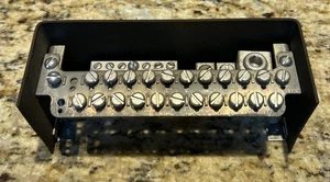 FPE FEDERAL PACIFIC ALUMINUM GROUND/NEUTRAL BAR WITH BRACKET/SCREWS. - Picture 1 of 3