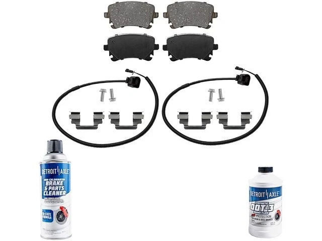后刹车片套装适用于 2010 - 2017 年奥迪 A5 Quattro 2011 2012 2013 2014 年 NZ671GT — 第 1/1 张图片