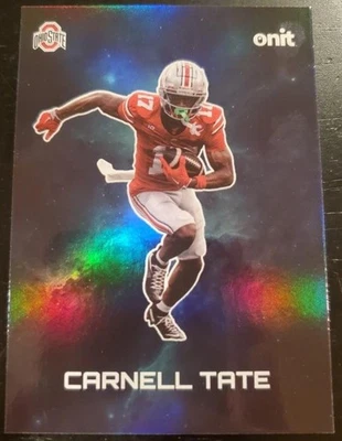 Onit Athlete 2025, Carnell Tate, Galaxy Insert G-15 Ohio State Buckeyes  Foto 1 de 2