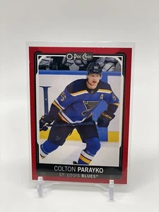 2021-22 OPC O-Pee-Chee Red Border #452 Colton Parayko - Blues - Bild 1 von 2