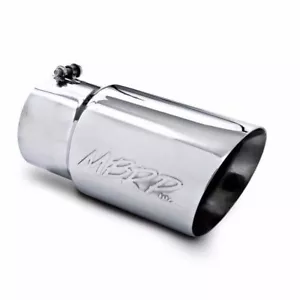 Punta de escape de acero inoxidable MBRP 12" doble pared en ángulo 5" entrada 6" salida T5074 - Imagen 1 de 1