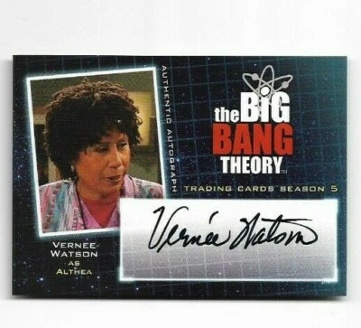 BIG BANG THEORY SEASON 5 TRADING CARDS COSTUME CARD A13 VERNEE WATSON ALTHEA - Image 1 of 3
