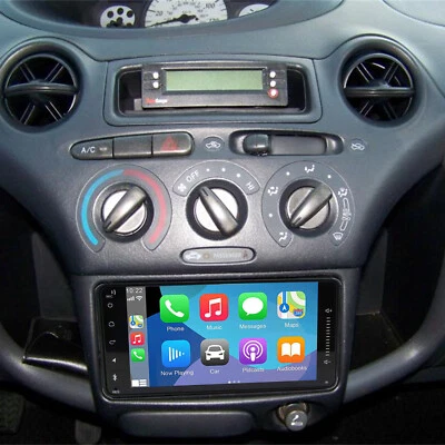 Radio estéreo para automóvil 7" para Toyota Echo 2000-2005 Apple Carplay Android 13 navegación GPS Foto 1 de 4