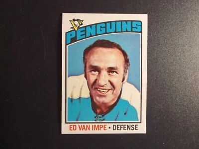 1976-77 Topps Hockey Ed Van Impe Card # 157 - Image 1 of 2