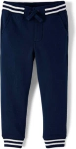 New Gymboree Navy Jogger Sweatpants Boy's Size 5/5T - Picture 1 of 2