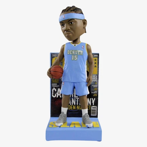 Carmelo Anthony Denver Nuggets Slam Magazine Cover Bobblehead NBA Cover