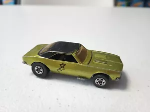 Vintage 1982 Hot Wheels Blackwall ‘67 Camaro Antifreeze Hood Opens Used / Loose - Picture 1 of 6