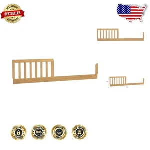 Modern Toddler Bed Conversion Kit in Honey - Fits Babymod & Carter's Cribs - Picture 1 of 4