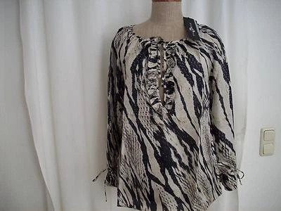 SEIDE Impressionen Style Butler Bluse Tunika Gr. 40 Animal Print NEU - Bild 1 von 4