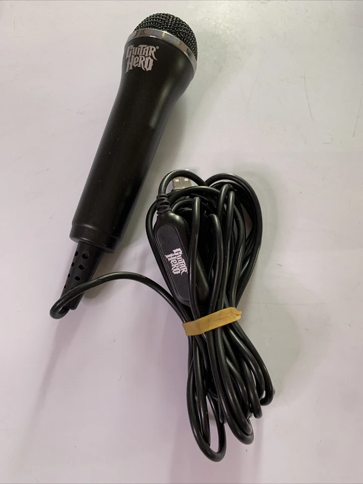 Official Guitar Hero Microphone USB Wired For PC XBOX 360 PS3 PS4 Wii E-UR20 - Image 1 of 4