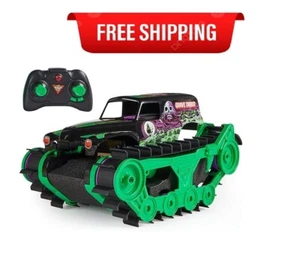 Monster Jam, 1:15 Scale Official Grave Digger Trax All-Terrain Remote Control - Picture 1 of 5