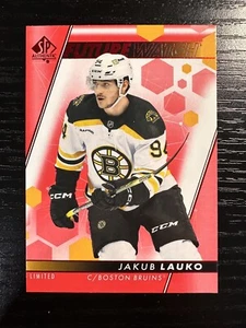 2022-23 SP Authentic Red Future Watch JAKUB LAUKO #155 - Picture 1 of 2