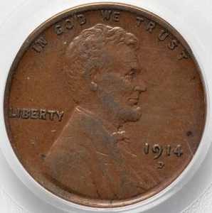 Lincoln Cent 1914-D PCGS XF-45 Key Date! Nice coin. Consistent with the grade! - Picture 1 of 4