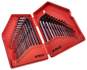 Amtech I8825 30Pc Hexagon Hex Key Set Metric Imperial Af Allen 0.7Mm - 10Mm - Picture 1 of 3