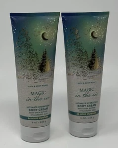 NEW 2 BATH & BODY WORKS MAGIC IN THE AIR SHEA BUTTER BODY CREAM MOISTURIZER - Picture 1 of 8