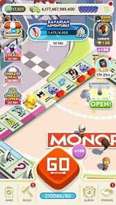 FAST MONOPOLY GO🎲🎲 UNLIMITED DICE🎲 RE-ROLL GLITCH/CHEAT ANDROID Card Stickers