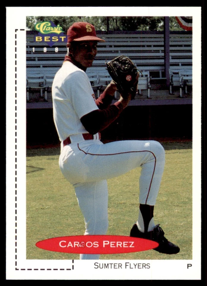 1991 Classic Best Minor League Carlos Perez Baseball Cards #92 - Image 1 of 2