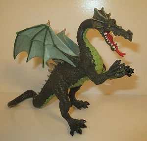 Modellino in PVC Drago Verde 6,5" di Plastoy - Foto 1 di 2