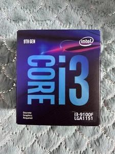 Intel Core i3-9100 - 3.6 GHz Quad-Core Processor Heatsink & Fan LGA1151 - Picture 1 of 3