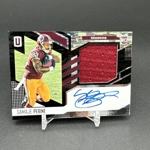 Samaje Perine Panini Unparalleled RC Wind Chimes Patch Auto /199 WA / Bengals - Picture 1 of 3