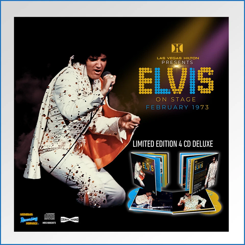 LAS VEGAS, ON STAGE 1973 - 4 CD Deluxe Set - Bild 1 von 1