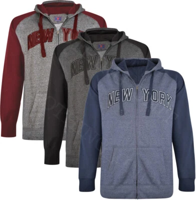 Chaqueta informal de lana con capucha KAM para hombre talla grande 2-8XL Foto 1 de 2