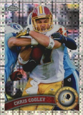 A1148- 2011 Topps Chrome Xfractors #176 Chris Cooley - NM-MT - Image 1 of 2