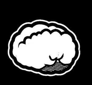 Zombie Brain Walking Dead Family Vinyl Decal Sticker - Picture 1 of 1
