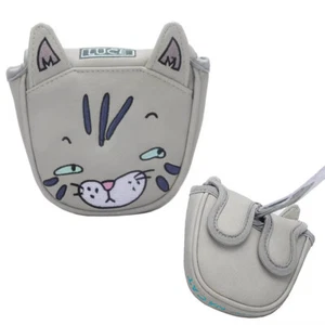 Lazy Cat Golf Putter HeadCovers With Magnet - Picture 1 of 6
