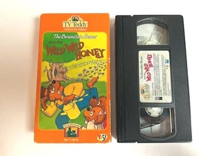 Tested ! The Berenstain Bears VHS *Wild Honey* and T.V. Teddy Ruxpin Doll Ready - Picture 1 of 10