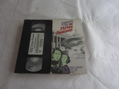 1956 Earth Vs. The Flying Saucers (VHS Tape, 1989) - Image 1 of 2