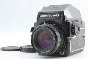 [Casi COMO NUEVO] Mamiya M645 1000S Cuerpo CD Buscador de Prismas C 80 mm f/2,8 Lente de JAPÓN - Imagen 1 de 17