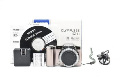 Olympus SZ-11 Champagne Gold Compact Digital Camera 14MP Tested from Japan - Image 1 of 4