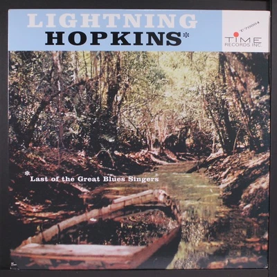 LIGHTNING HOPKINS: last of the great blues singers TIME 12" LP 33 RPM Foto 1 de 2